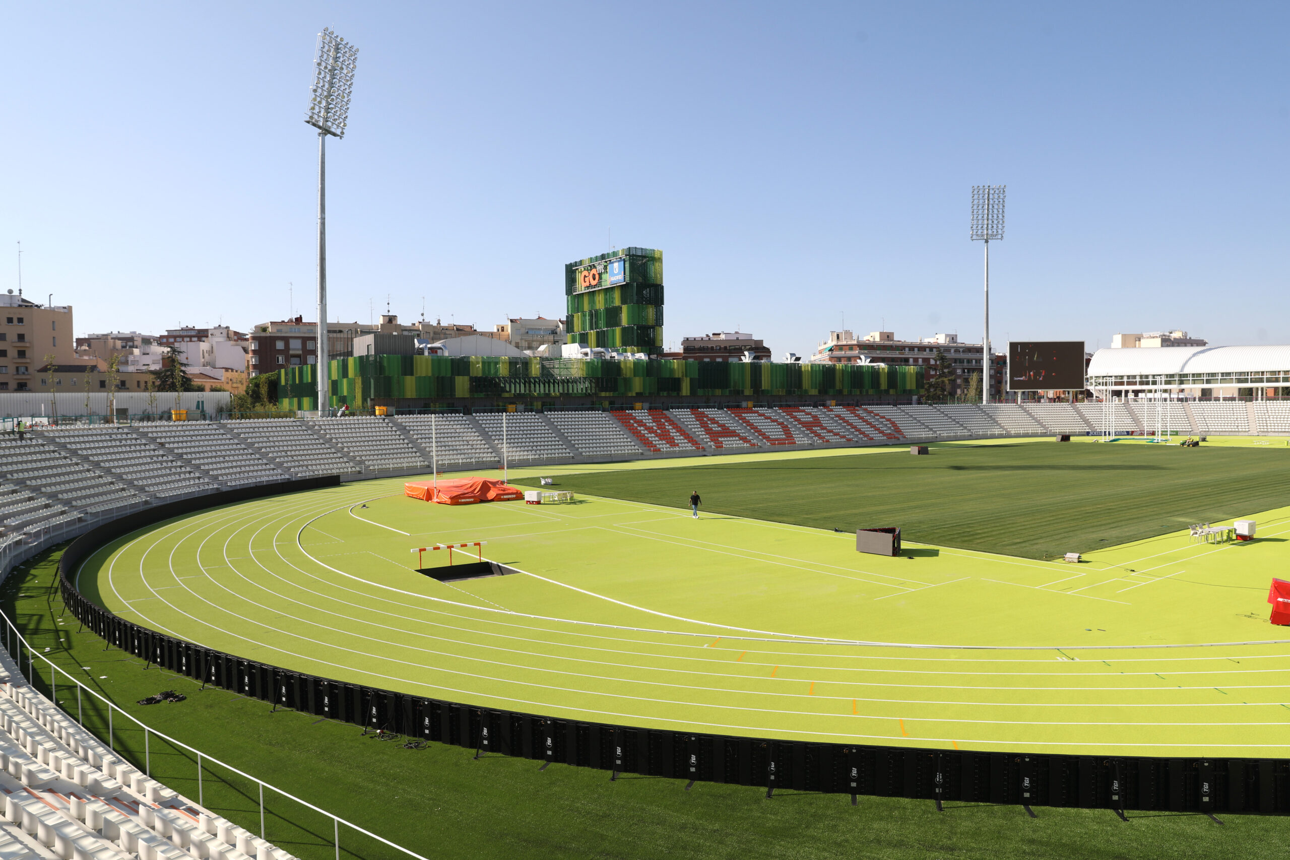 Estadio Vallehermoso. Imagen de archivo